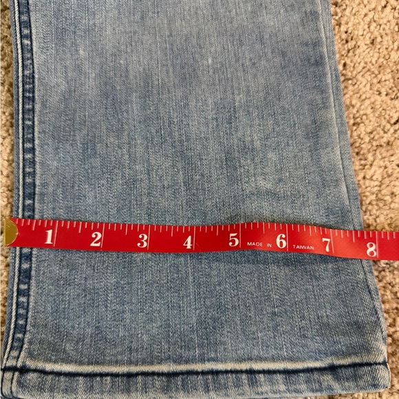 Chico's Denim Straight Leg Jeans - Light Blue - Picture 9 of 12